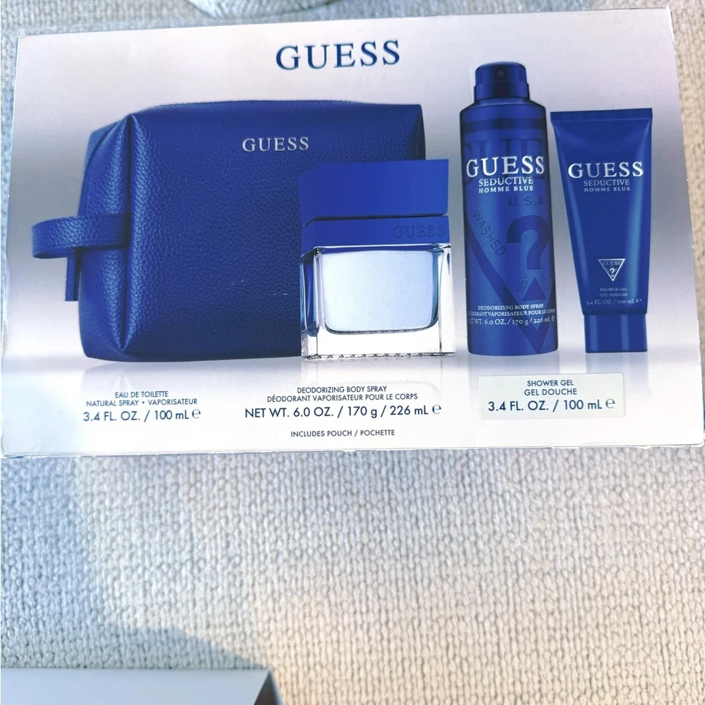 GUESS Seductive Homme Blue Set - Deep Blue and Teal - Picture 4 of 7